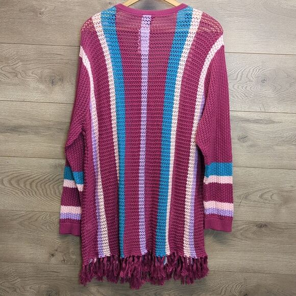 Torrid Pullover Crochet Long Sleeve Sweater Women's Plus Size 18-20 2 - Picture 12 of 12